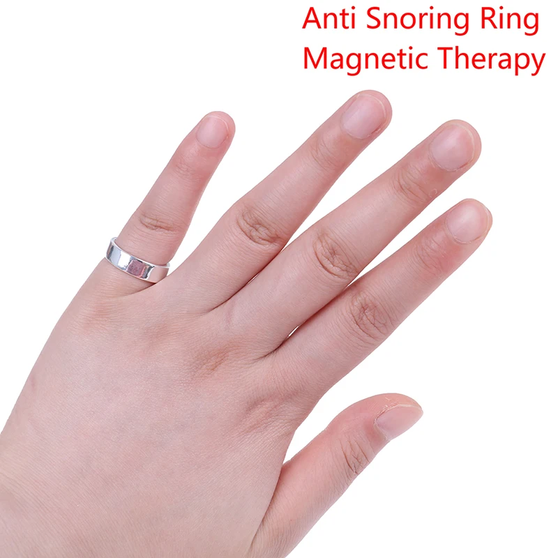 

Anti Snore Ring 3 Sizes Snore Stopper Ring Therapy Acupressure Treatment Against Snoring Device Sleeping Aid