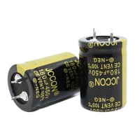 jccon thick foot electrolytic capacitor 450v180uf volume 25x35 inverter power