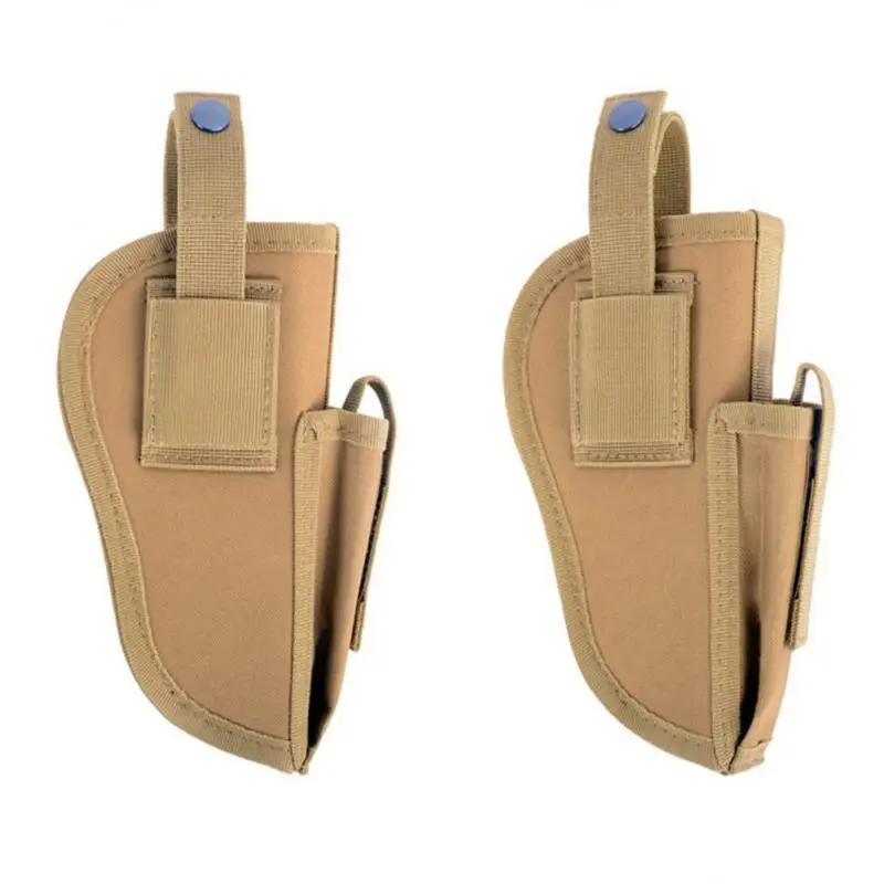 

Тактическая кобура для пистолета с зажимом для ремня износостойкая Водонепроницаемая нейлоновая кобура для пистолета уличные Охотничьи а...