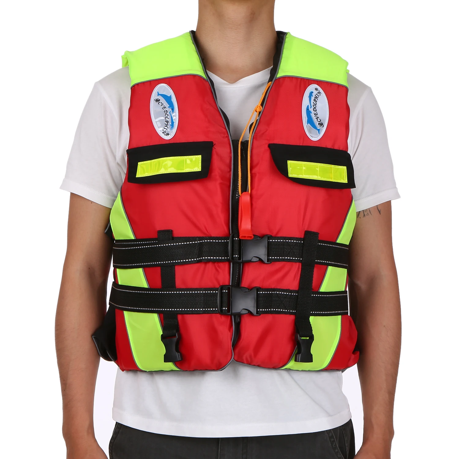 Светоотражающий спасательный жилет для водных видов спорта плавающий взрослых и