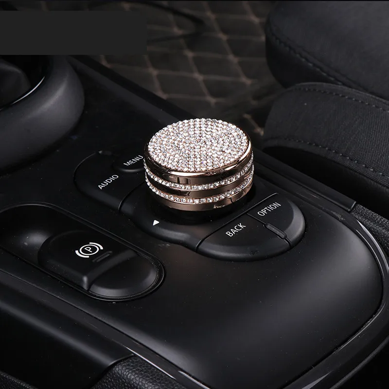 Автомобильная медиаручка крышка панели отделка кристальная наклейка