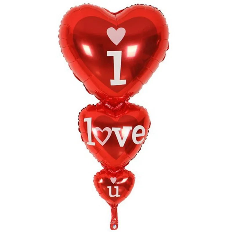 Свадебные украшения для помолвки шары жениха невесты любовное кольцо в форме