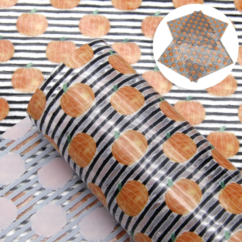 David accessories Рождество 20*34 см прозрачный УФ-печать искусство синтетические кожаные поделки ткань ледерин "сделай сам" для лук, 1Yc8002