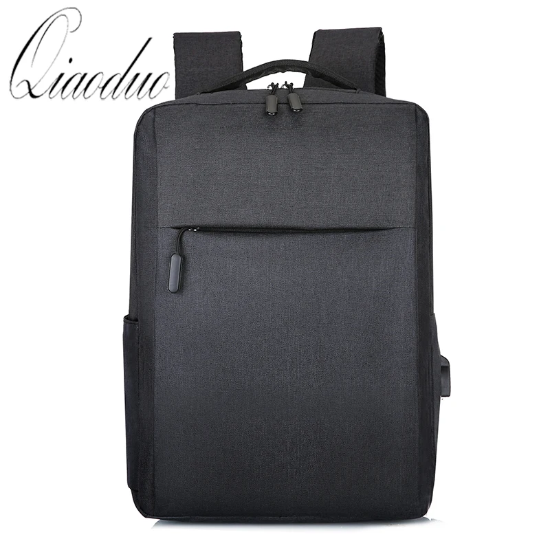 Рюкзак Qiaoduo мужской для ноутбука Usb школьный Противоугонный|Мужские рюкзаки| |