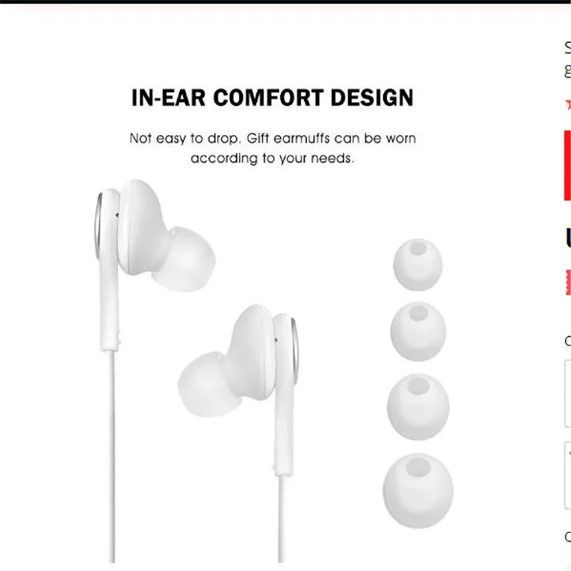 Оригинальные samsung AKG EO-IG955 наушники 3 5 мм наушники-вкладыши с микрофоном проводная