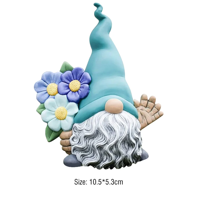 

3D садовая гномовая кукла, статуэтка эльфа, ландшафтное украшение, двор, Бабочка, пальчиковая скульптура, Статуэтка из смолы, ремесло