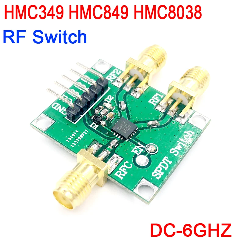 Фото HMC349 HMC849 HMC8038 6 ГГц RF модуль переключателя однополюсный двойной бросок для ham радио