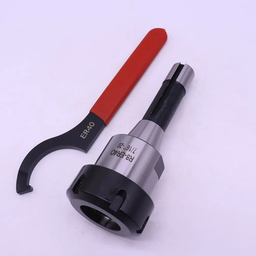 R8-Er40 зажимной пинцет с пружинным сцеплением для фрезерного станка с ЧПУ, токарного станка и гравировки.