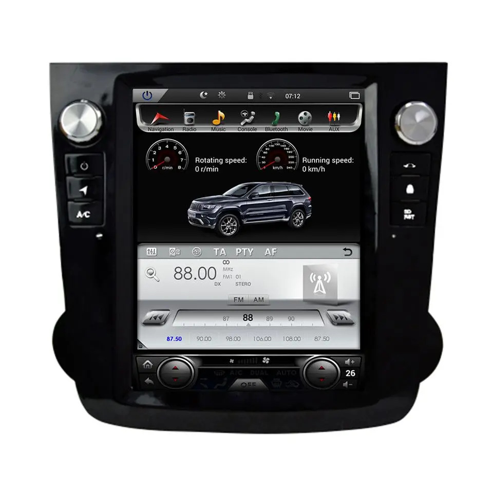 Автомобильный мультимедийный плеер Android 6 0 для Honda Crv Bluetooth автомобильный Радио 4