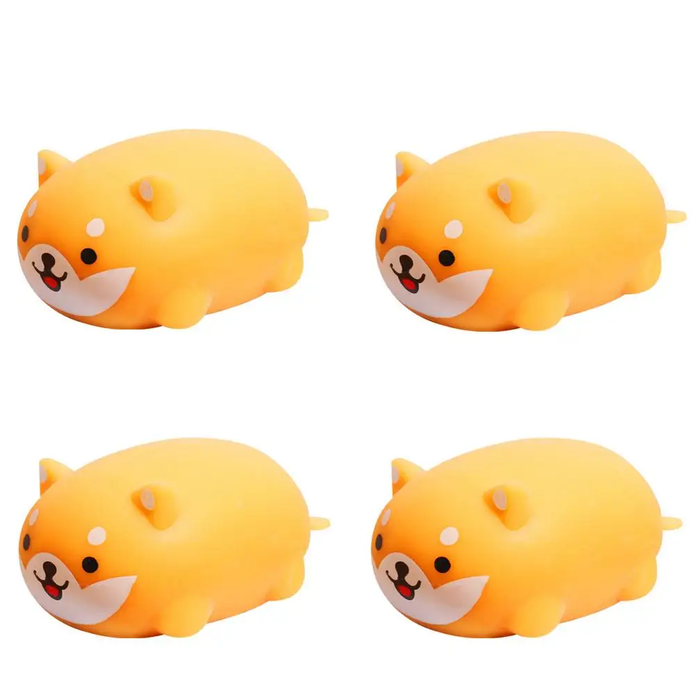 

1/4Pcs Shiba Inu Squeeze Toys Kawaii Squishy Fidget Toys Slow Rising Stress Relief Toy Kids Anxiety Relief Puppy Fidget Toy