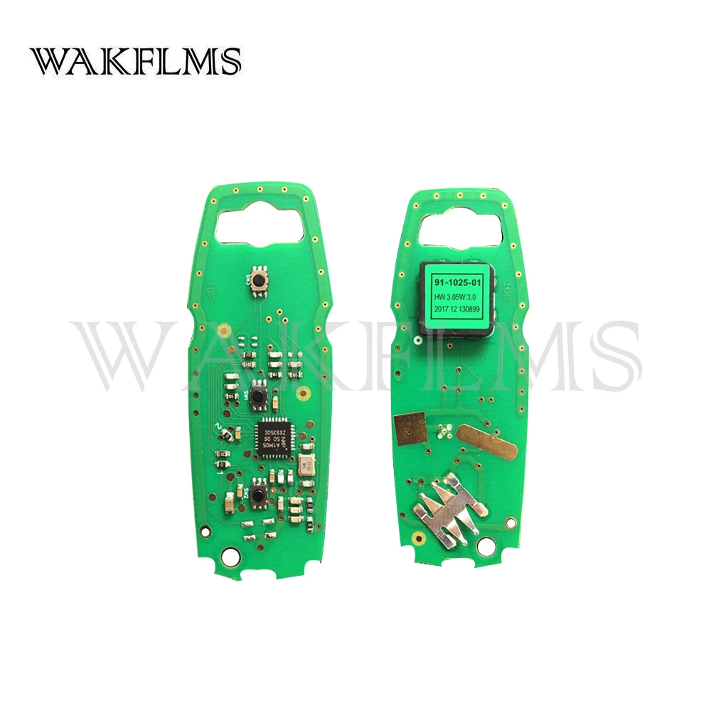 3 кнопки смарт карты дистанционного ключа автомобиля 433 МГц для Ford Mondeo Edge S Max Galaxy