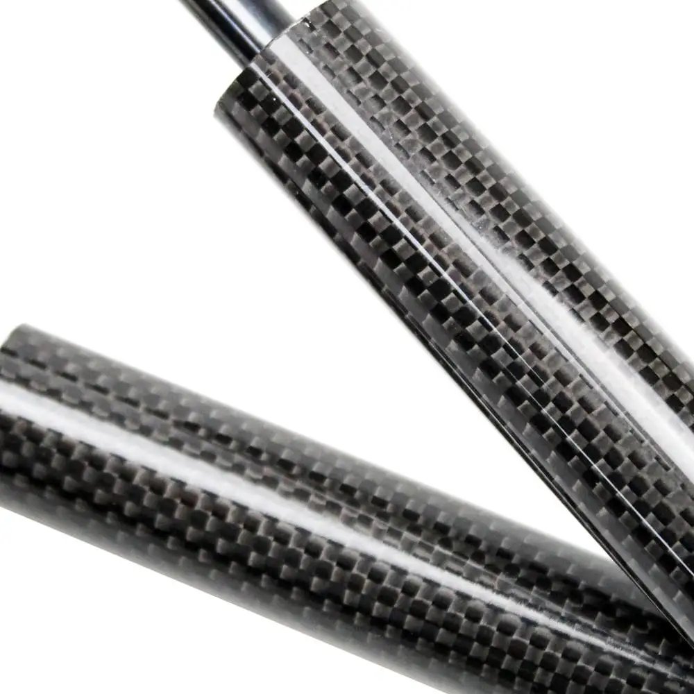 Black carbon fiber Для MAZDA 323 F VI(BJ) хэтчбек 2001/01-2004/05 1 пара авто багажника загрузки газовые стойки пружинный подъемник поддерживает 585 мм - Цвет: Black carbon fiber