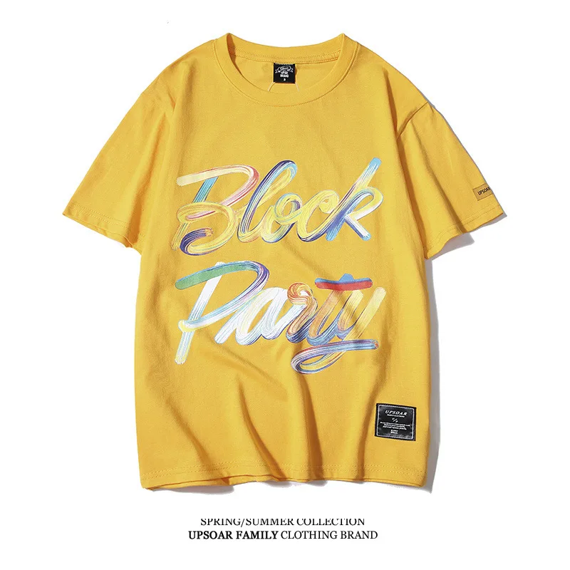 

Korean Style T-shirt Women Summer New Loose Fashion Streetwear Hip Hop Print Cotton ONeck Tshirt Short-Sleeved Versatile Top 008