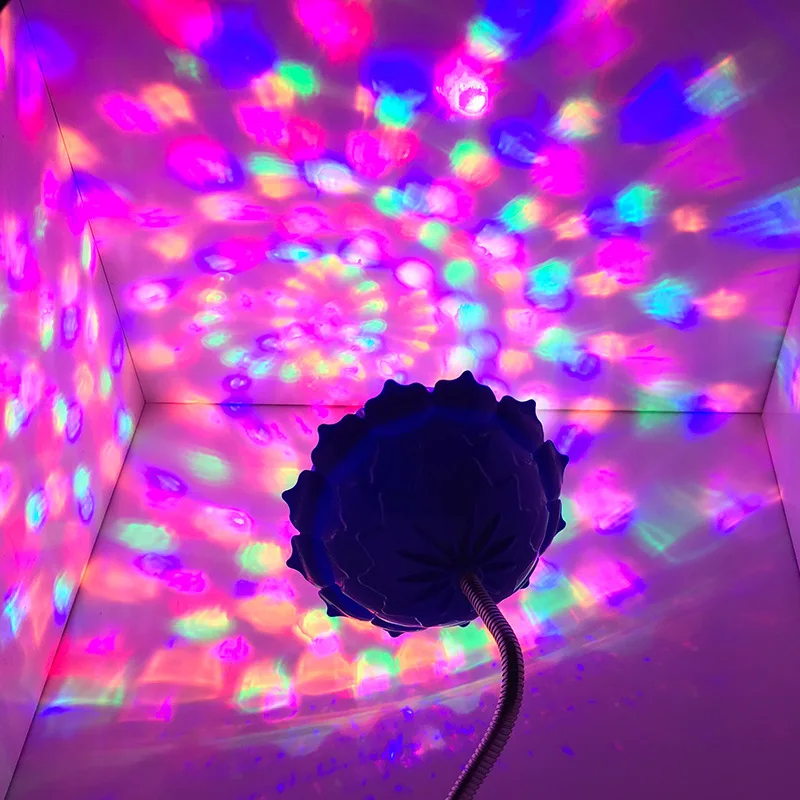 

USB Rocker Lights Colorful Rotating Lights Stage Lights KTV Lights Bar Lights Flash Lights Disco Lights Family Atmosphere Lights
