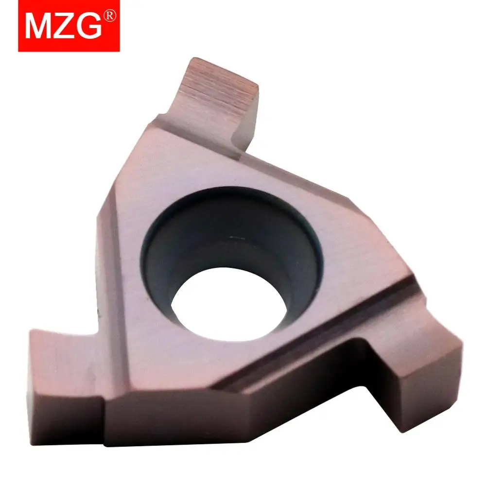 

MZG T16E100 T16E200 ZM856 Stainless Steel CNC Lathe Cutting Groove Tools Shallow Grooving Cutter Indexable Solid Carbide Inserts