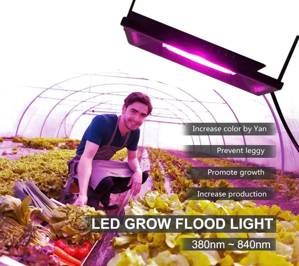 COB полный спектр светодиодный Grow светильник 300W рост потолочные светильник Водонепроницаемый Фито лампа для комнатных растений Growbox гидропоники