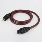 CARDAS Golden Reference HiFi аудио D520 кабель питания с Preffair P201 алюминиевый позолоченный USEU Schuko Версия питания