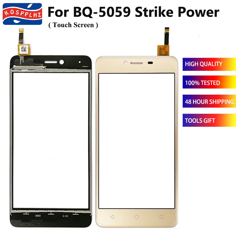 5 0 &quotдля BQ 5059 BQS BQ5059 BQS5059 Strike Мощность сенсорный Экран Сенсор Панель Стекло Digitizer