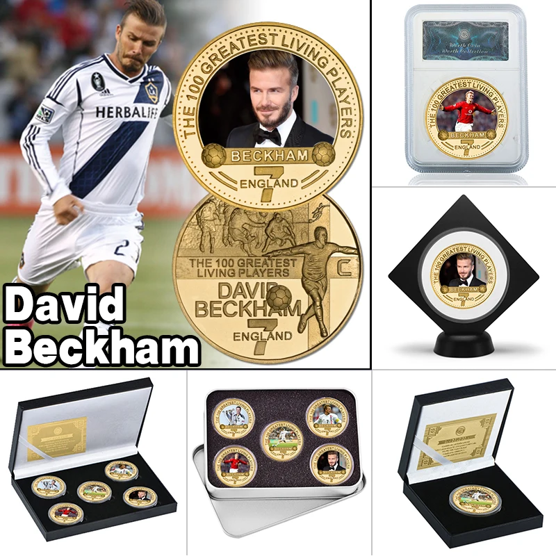 Позолоченные памятные монеты в виде футбольной звезды коллекционные с