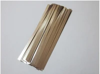 500pcs 0 1x4x100mm nickel plated steel strap strip sheets for battery spot welding machine welder equipment