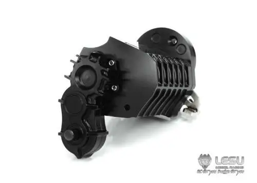 

US Stock LESU 3Speed Gear Box B Transmission Transfer Case for DIY 1/14 RC TMY Tractor Truck Model