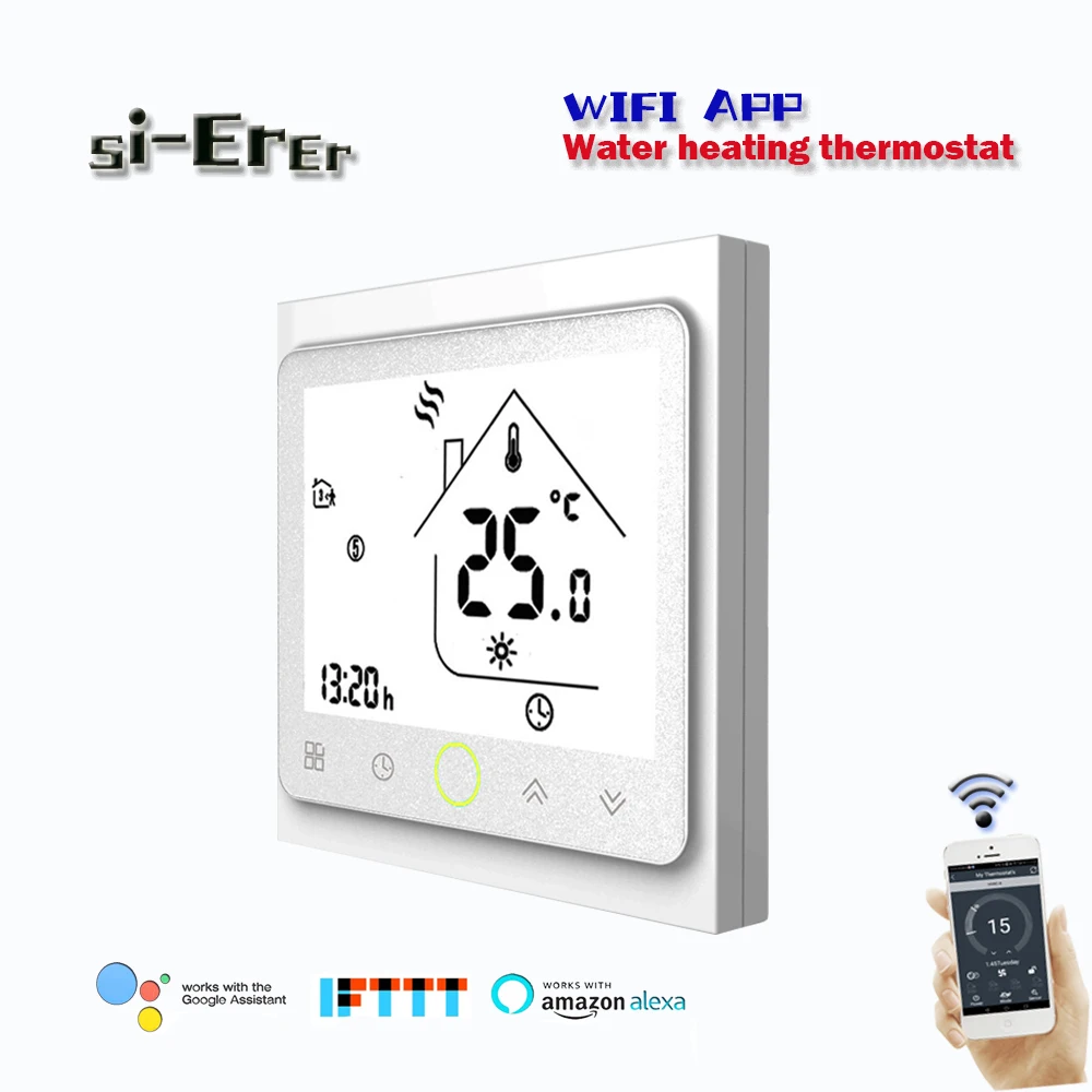 Умный термостат для воды контроллер температуры 3 А Wi-Fi системы теплого пола
