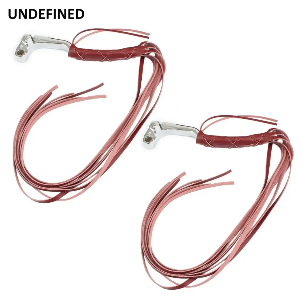 Универсальные кожаные чехлы для рычага тормоза мотоцикла клатч с кисточками