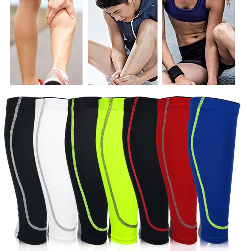 

1pcs men and women breathable warm knee pads outdoor basketball football running calf protector sports leggings knee socks