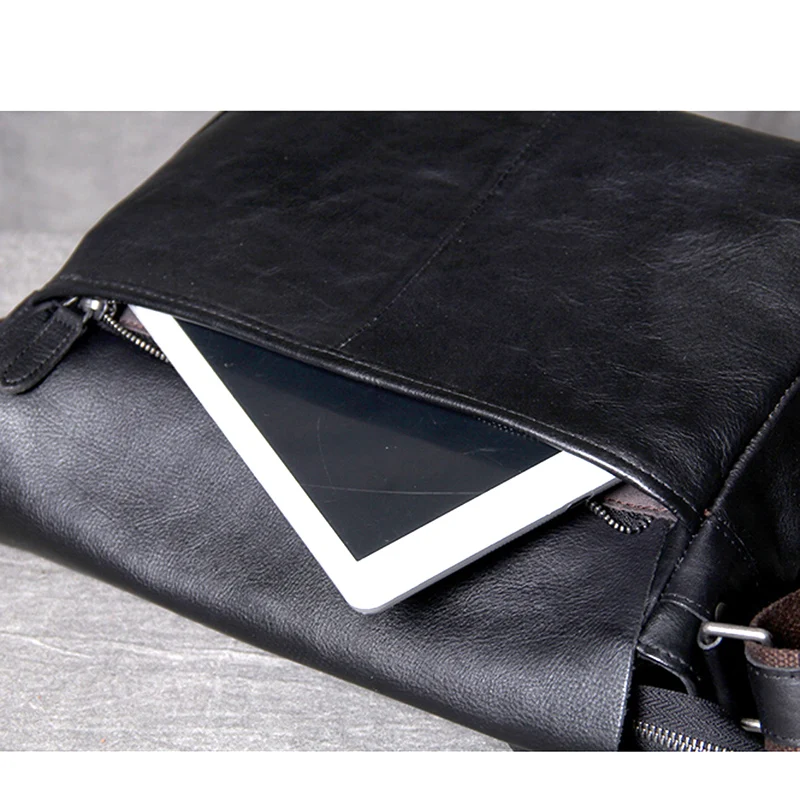 Мужская сумка-почтальон AETOO Классическая кожаная сумка через плечо | Багаж и