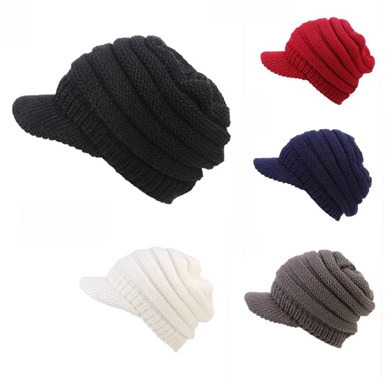 Осенне зимние вязаные шапки Женская сохраняющая тепло шапка облегающие мягкие
