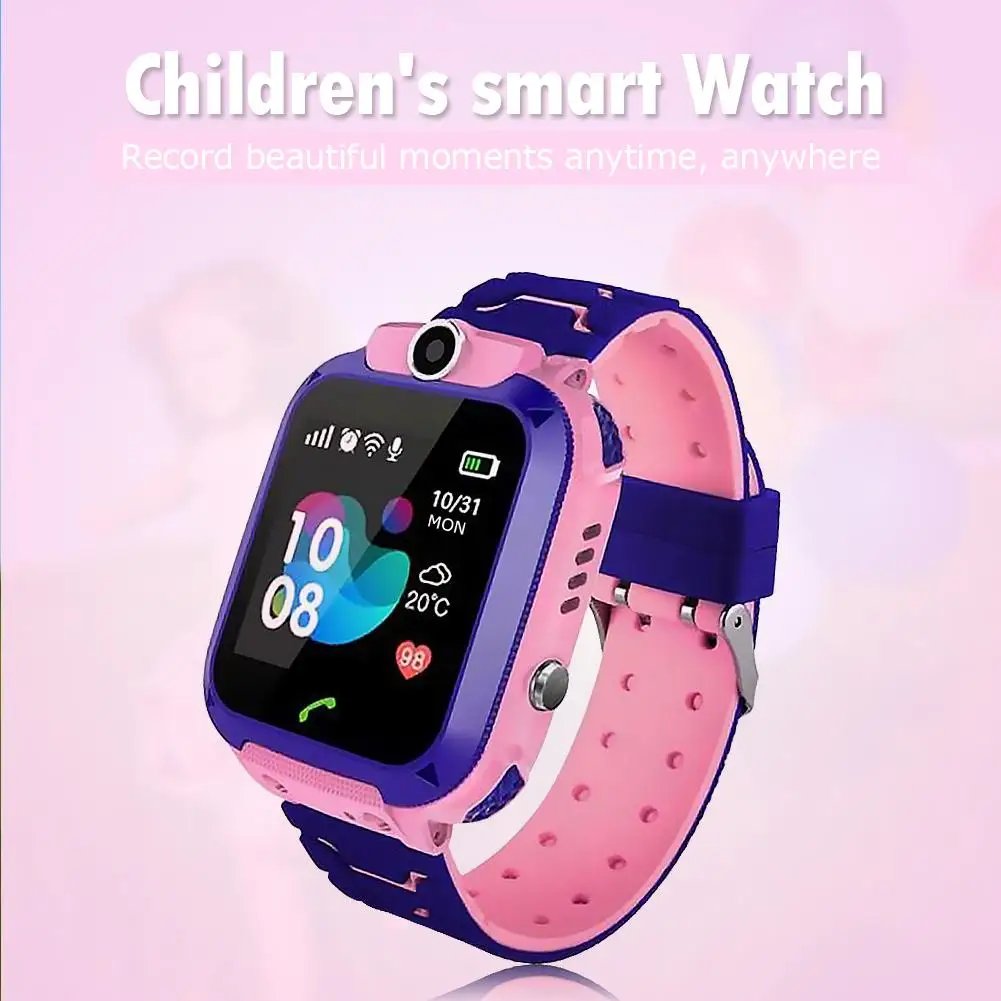 Children's Smart Watch Waterproof Multifunction Children Digital Wristwatch Dial Call Voice Chat For IOS Android Kids X-mas Gift |