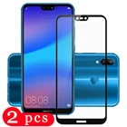 Защитное стекло для huawei P20 pro, P20 lite, закаленное, 2 шт.