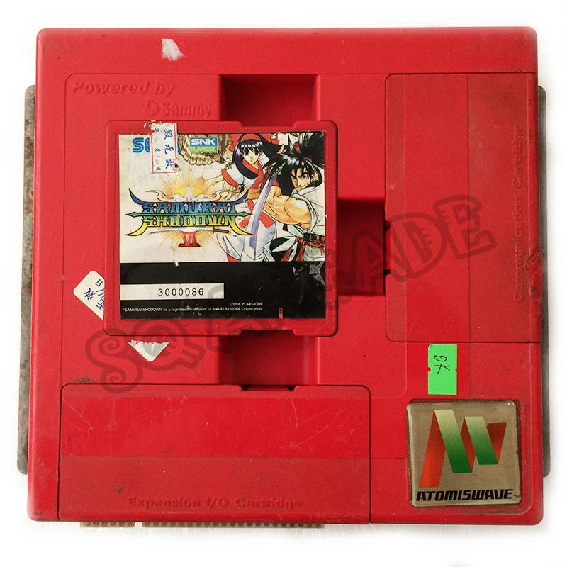 Материнская плата Sammy Atomiswave Metal Slug 6 оригинал из Японии б/у для монет аркадных игр