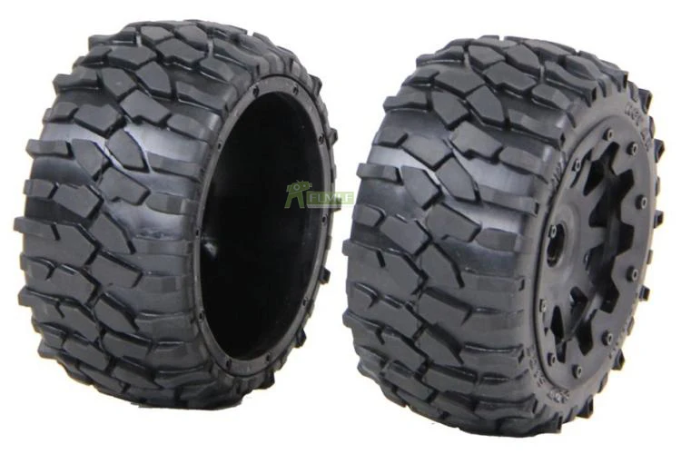 Передние или задние гравийные колеса в сборе для 1/5 HPI ROFUN BAHA KM ROVAN BAJA 5B SS детали