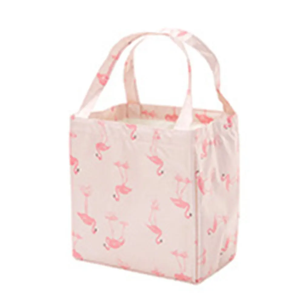 Дорожная сумка для еды фруктов бенто хранения пикника Ланч бокс тоут с рисунком