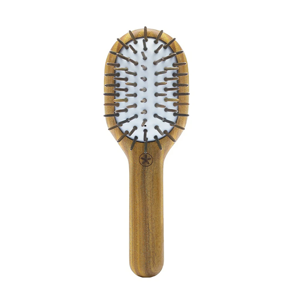 Массажная расческа для ухода за волосами SMATE из натурального дерева ручная
