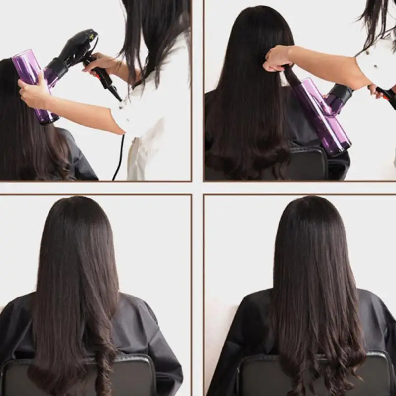 Розовая Плойка для волос Торнадо диффузор 3 8/5 5 см рулоны крышка кудрявый Фен