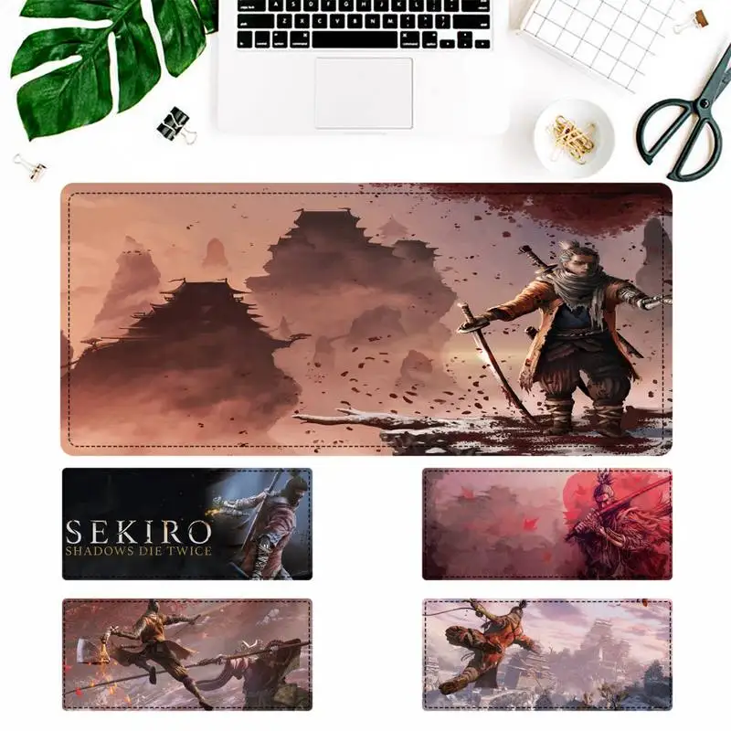 

Soft Sekiro Shadows Mouse Pad Gamer Keyboard Maus Pad Desk Mouse Mat Game Accessories For Overwatch
