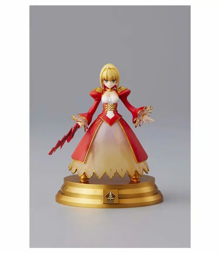 Аниме 6 шт./компл. Fate Grand Order Saber ПВХ фигурка игрушка 8 см Fate/stay Night сексуальная