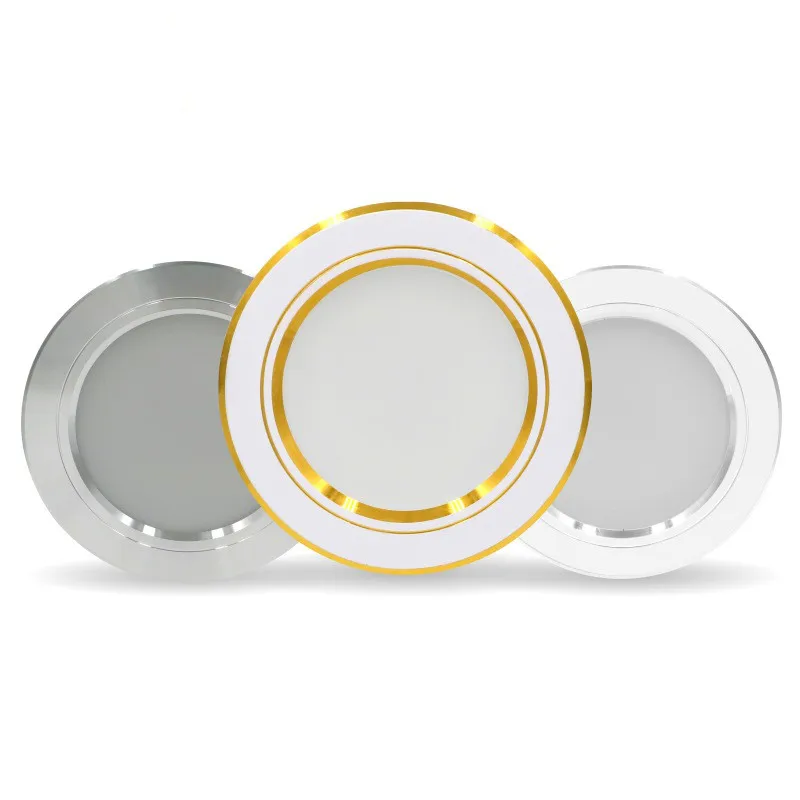 

Светодиодный потолочный светильник, 220 В, 5 Вт, 9 Вт, 12 Вт, встраиваемый Точечный светильник круглый светодиодный панельный светильник 15 Вт, 18 ...