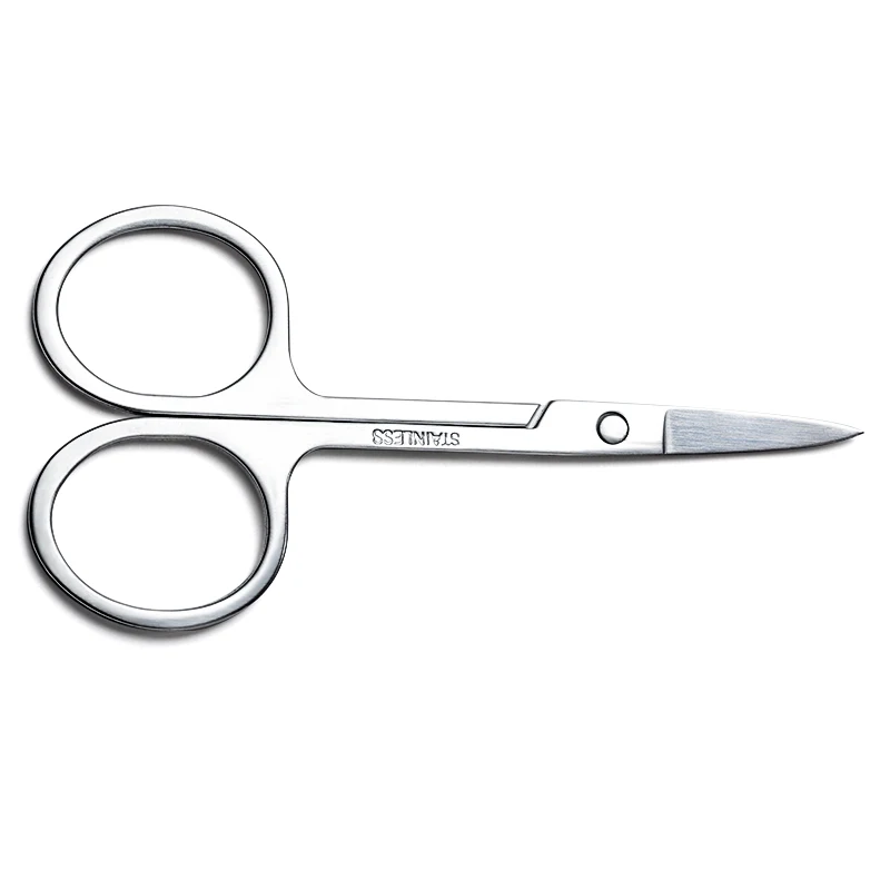 Mtssii Eyebrow Scissors Trimmer Eyelashes Nose Hair Scissor Stainless Steel Manicure Cutter Nail Makeup | Красота и здоровье