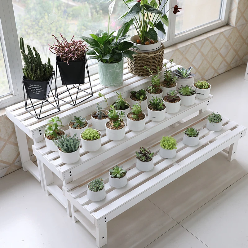 

Household Balcony Single Flower Stand Room Domestic And Foreign Multi-storey A Living Room Flowerpot Frame
