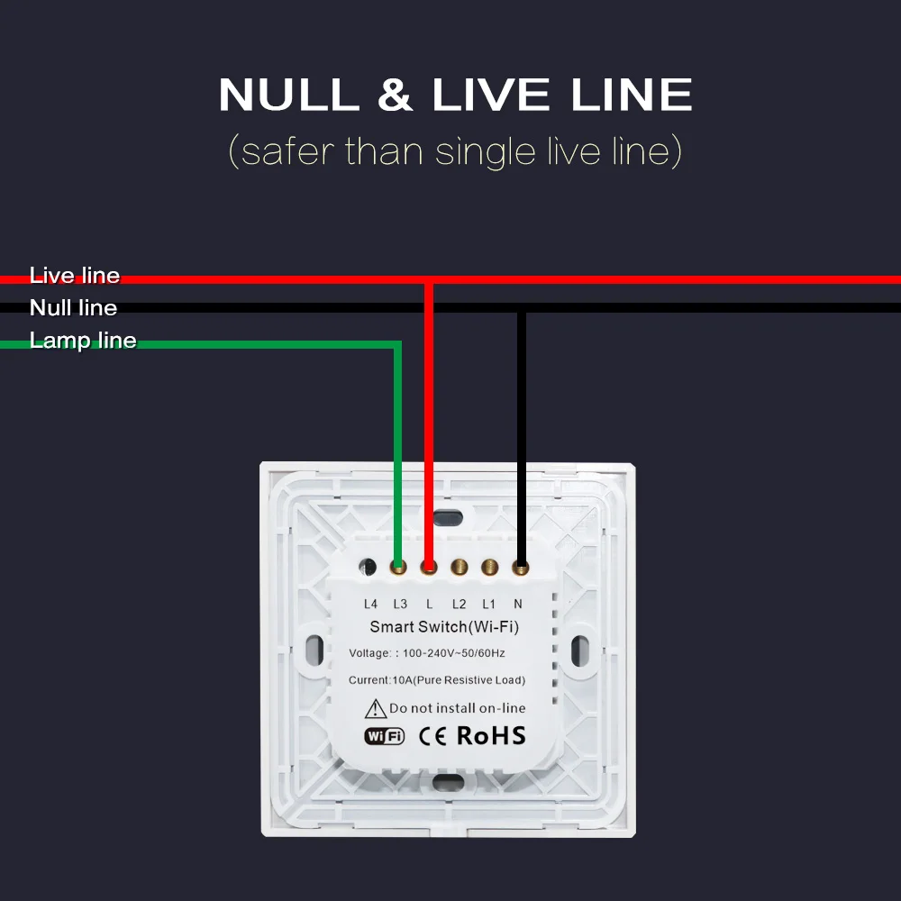 Стандарт ЕС 1 способ Wifi Пульт дистанционного управления Тип настенный светильник