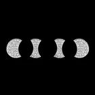 Украшение на руль автомобиля, наклейка, крышка, Кристальные алмазные украшения, наклейки для AUDI VW BENZ для VOLVO и TOYOTA Lexus Hyundai Mazda Kia