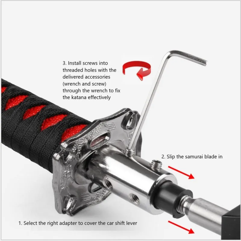 Универсальная короткая головка переключения передач Katana индивидуальная