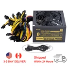 ATX Pc 110 Вт переменный ток 220-2000 в источник питания 8 graficos TARJETA de Ethereum ETH BTC Майнер