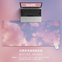 large writing desk mats laptop mouse mat kawaii mouse pad cute mouse pad gaming deskpad 80x30 90x40 for office home gamer