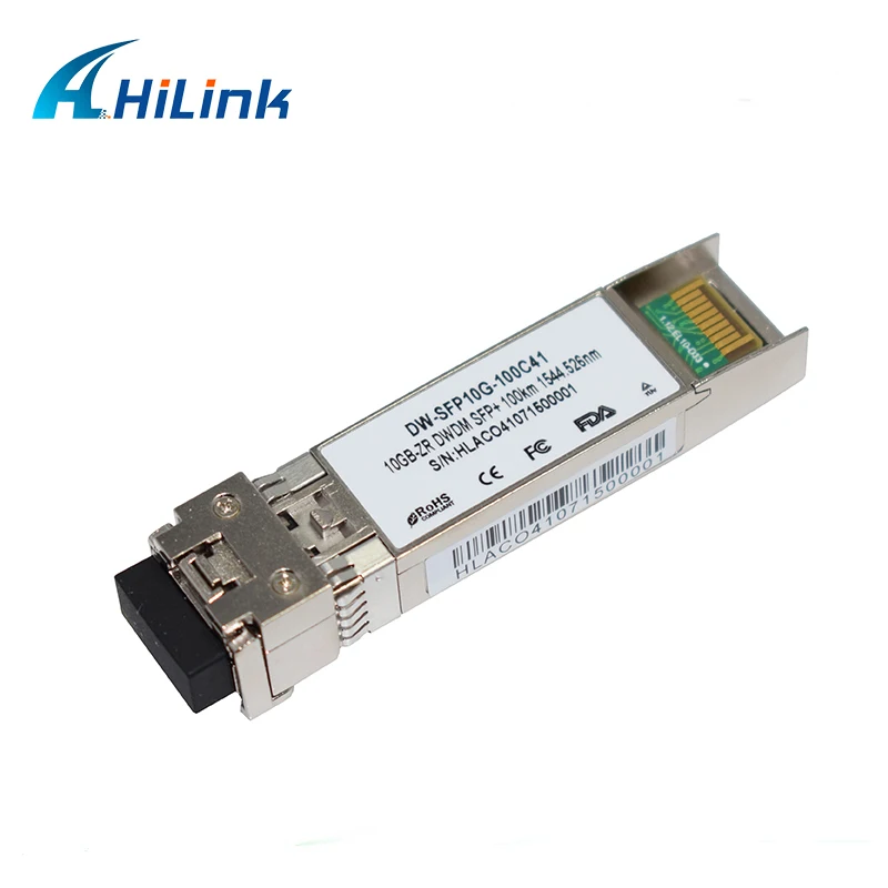 Бренд совмещаемые 10G DWDM SFP+ 40km~ 80 км~ 100 км дополнительный CH17~ 61 трансивер