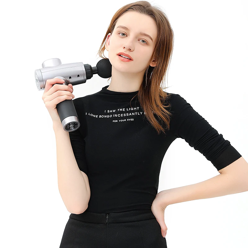 Массажный пистолет перкуссионная Вибрация мышц расслабляющая терапия глубокое