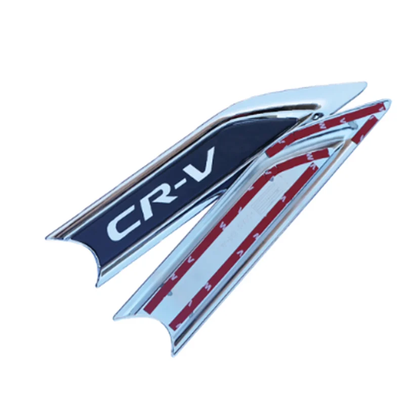 

Car Emblem Sticker Outer Front Side Fender Body Trim Covers for Honda CRV 5th Accessories 2017 2018 2019 2020